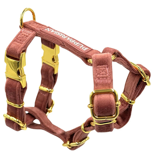 Postroj typu guard pro psa – cihlově růžový