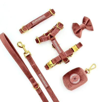 Postroj typu guard pro psa – cihlově růžový
